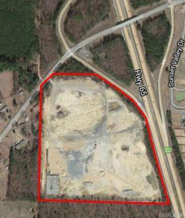 32.2 Acres of Improved Commercial Land for Sale in Redfield, Arkansas