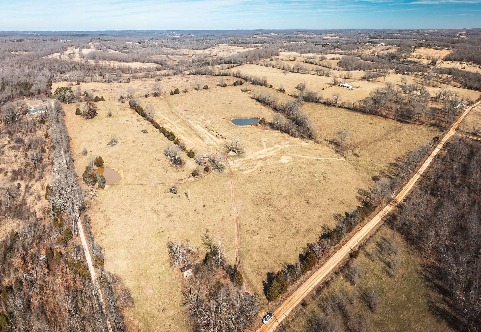 76 Acres of Recreational Land & Farm for Sale in Thayer, Missouri