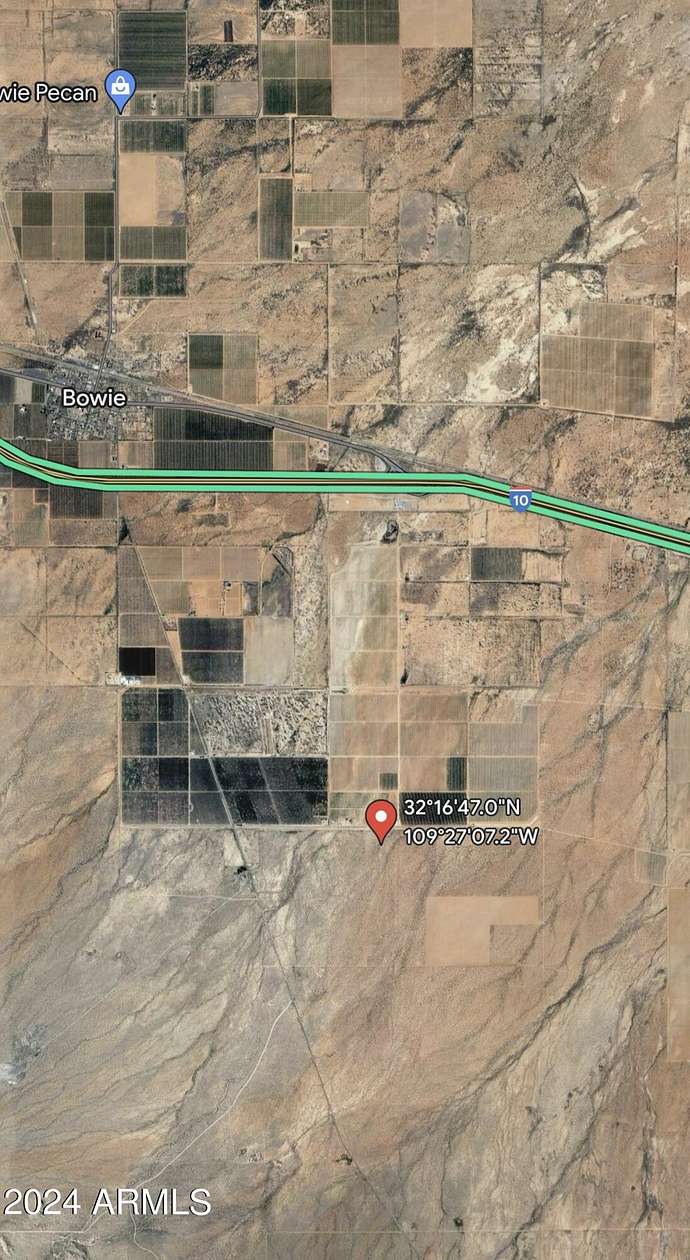 9.7 Acres of Land for Sale in Bowie, Arizona