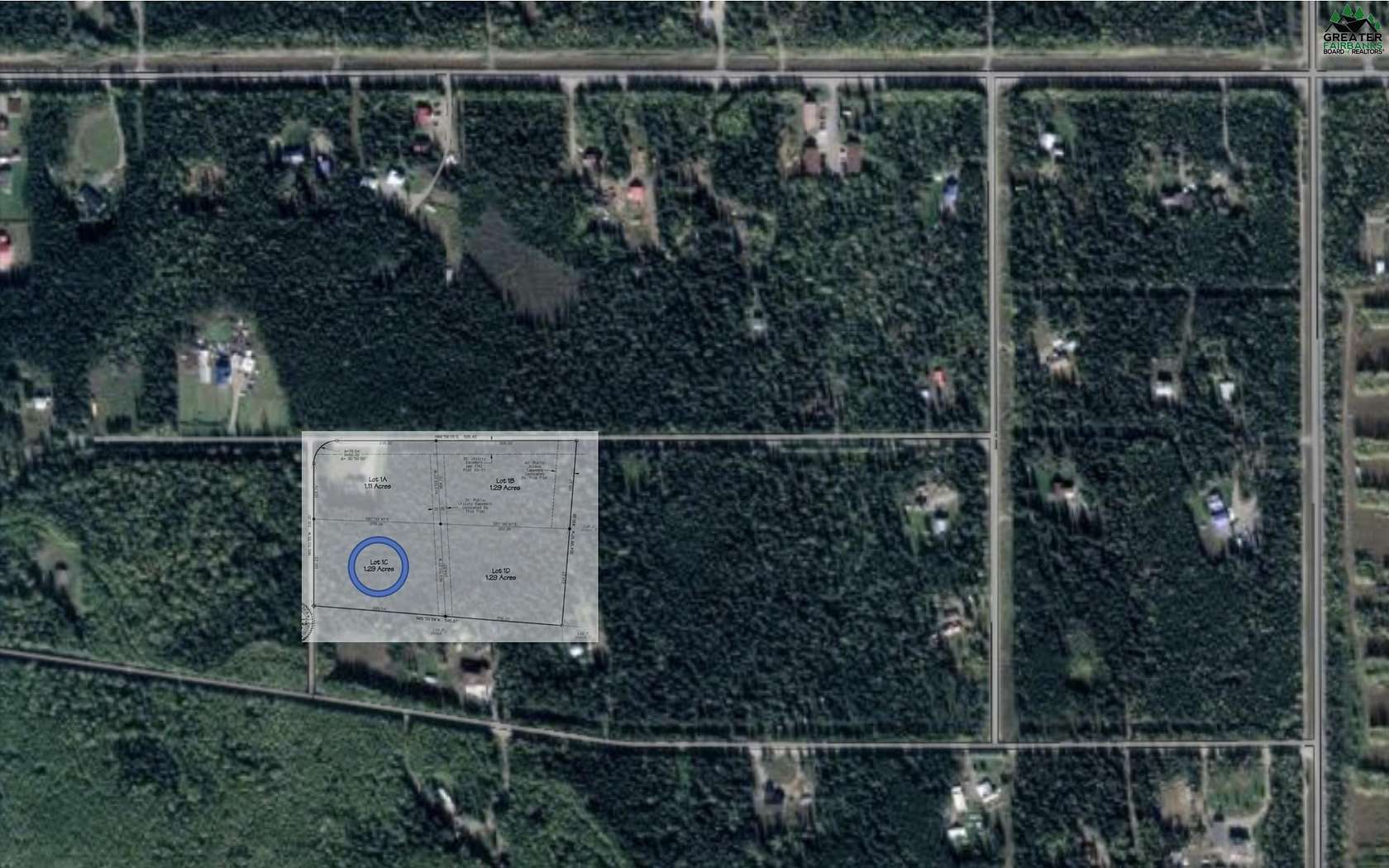 1.3 Acres of Residential Land for Sale in Delta Junction, Alaska