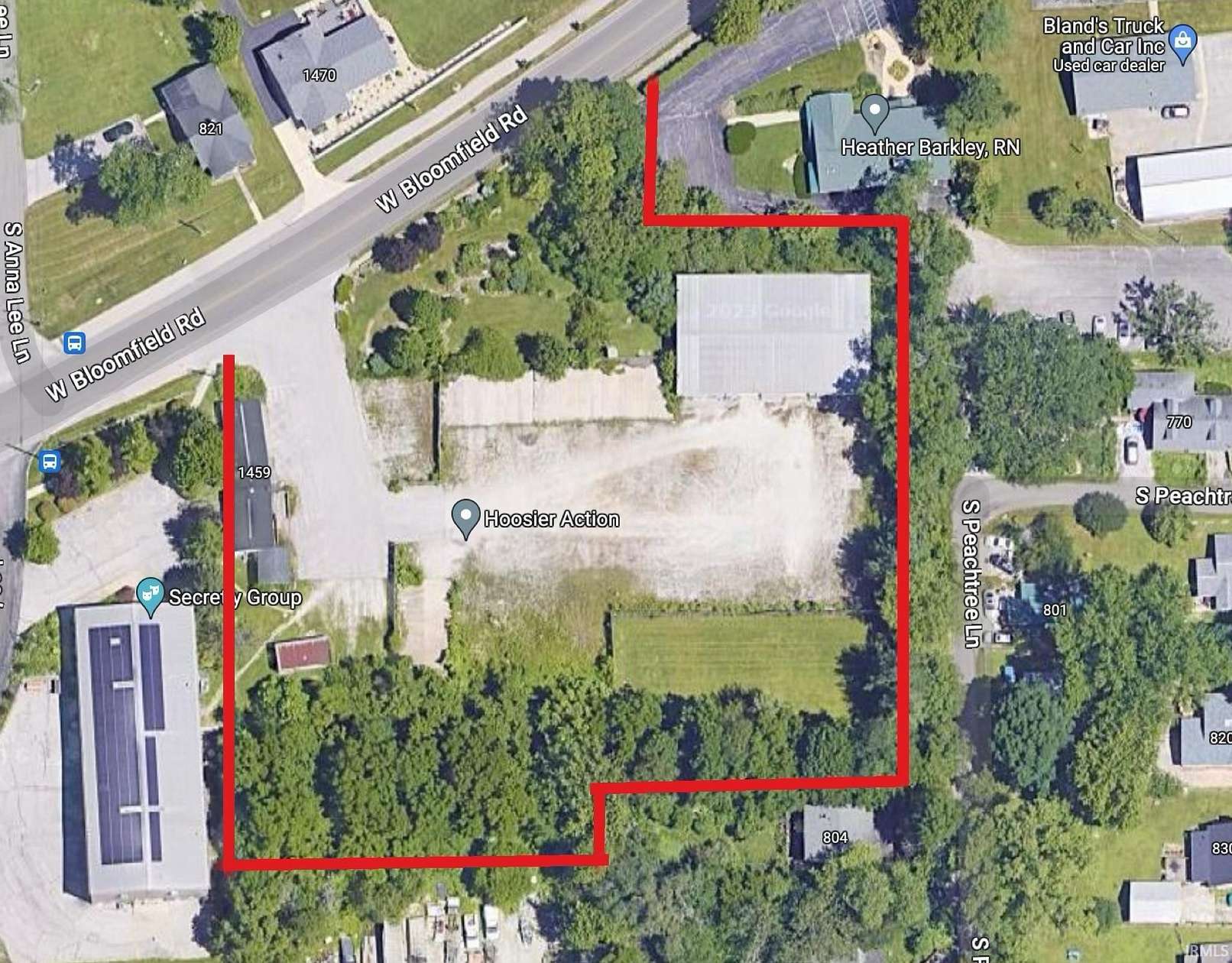2.5 Acres of Commercial Land for Sale in Bloomington, Indiana