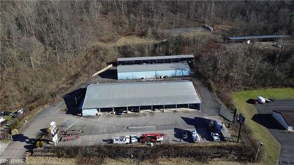 6.9 Acres of Improved Commercial Land for Sale in Wellsburg, West Virginia