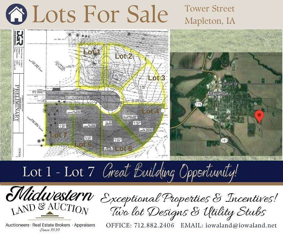 0.344 Acres of Land for Sale in Mapleton, Iowa