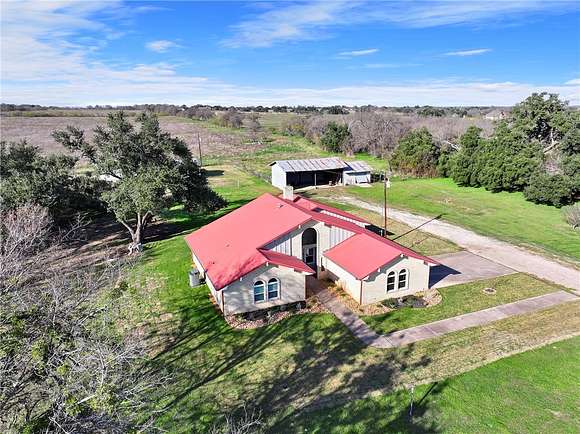 10 Acres of Land with Home for Sale in Lott, Texas