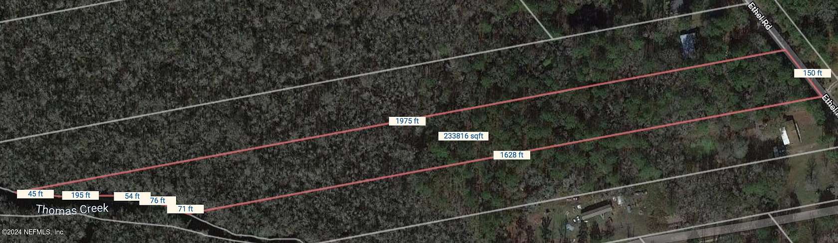 5.4 Acres of Residential Land for Sale in Jacksonville, Florida