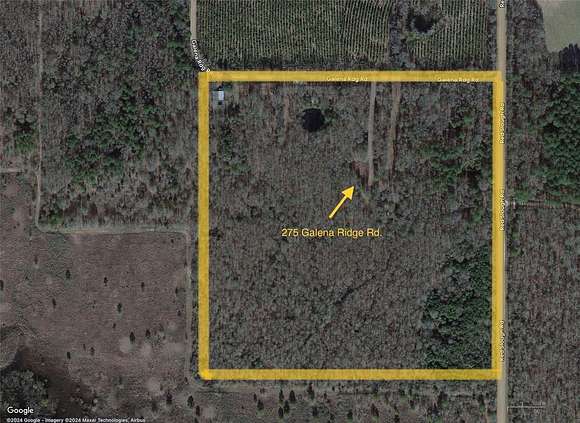 40 Acres of Recreational Land for Sale in Haworth, Oklahoma