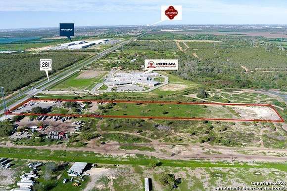 10.05 Acres of Commercial Land for Sale in San Antonio, Texas