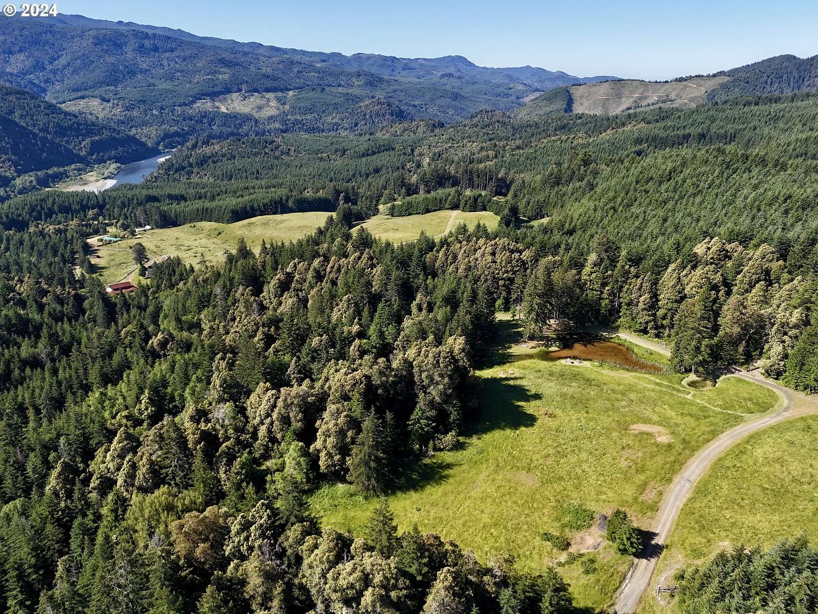 775 Acres of Land with Home for Sale in Gold Beach, Oregon