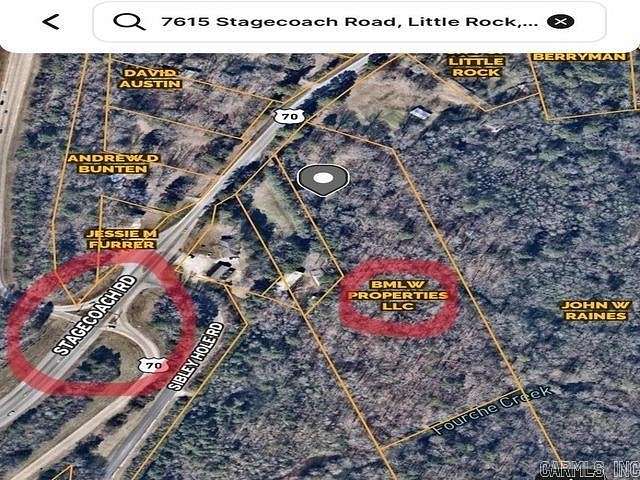 7.8 Acres of Improved Mixed-Use Land for Sale in Little Rock, Arkansas