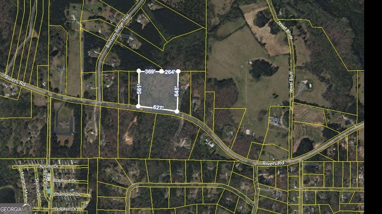 8.5 Acres of Land for Sale in Fayetteville, Georgia