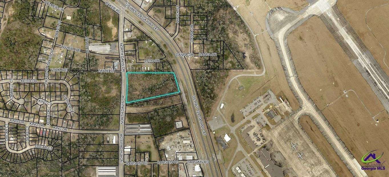 5.9 Acres of Commercial Land for Sale in Warner Robins, Georgia