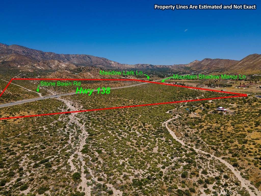 142 Acres of Land for Sale in Phelan, California