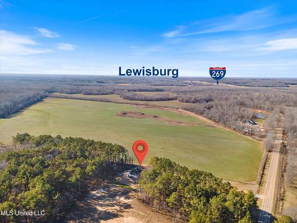 3.6 Acres of Residential Land with Home for Sale in Olive Branch, Mississippi