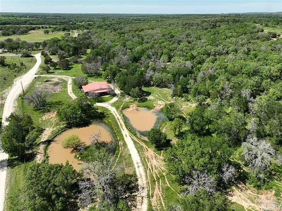 35.3 Acres of Agricultural Land with Home for Sale in Hico, Texas