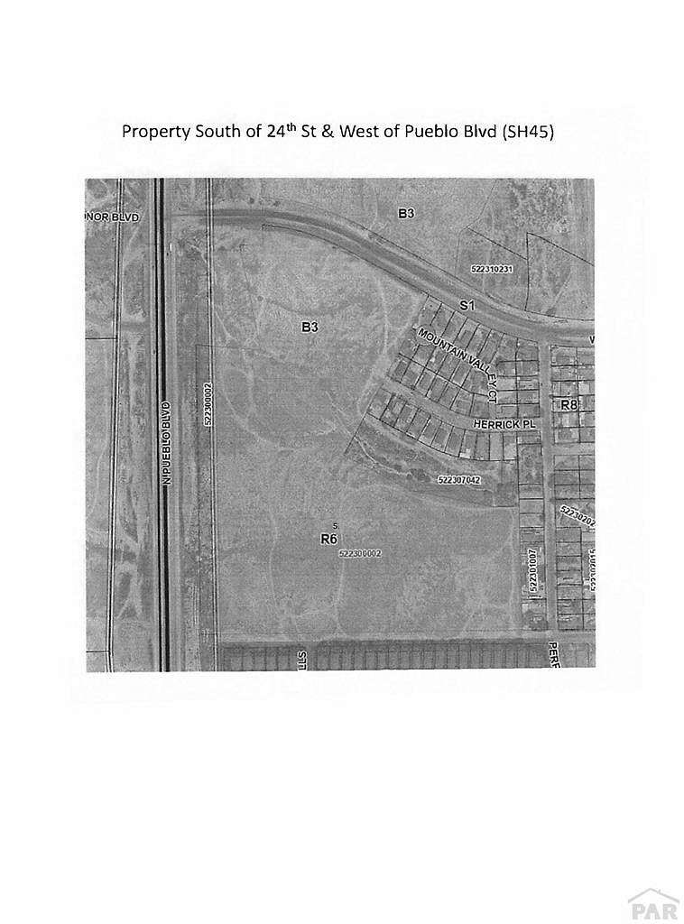 12.8 Acres of Commercial Land for Sale in Pueblo, Colorado
