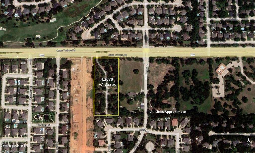 4.4 Acres of Commercial Land for Sale in Flower Mound, Texas