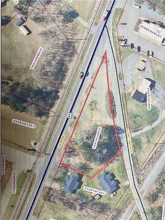 1.4 Acres of Commercial Land for Sale in Belton, South Carolina