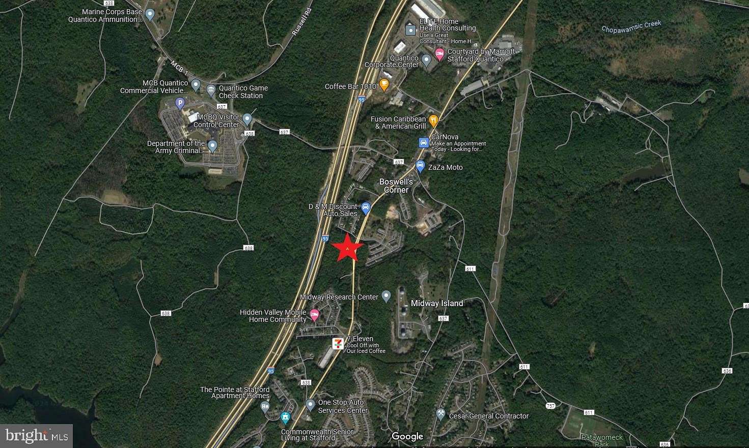 12.31 Acres of Mixed-Use Land for Sale in Stafford, Virginia