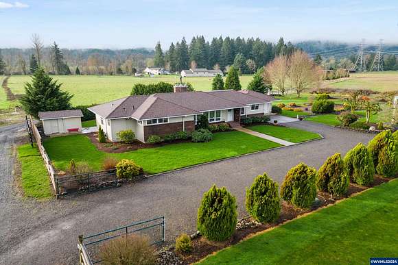 39.1 Acres of Agricultural Land with Home for Sale in Stayton, Oregon