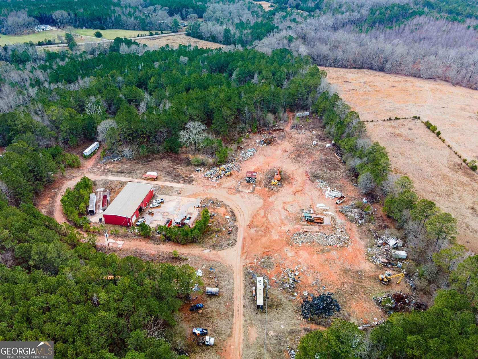 28.2 Acres of Improved Commercial Land for Sale in Hogansville, Georgia