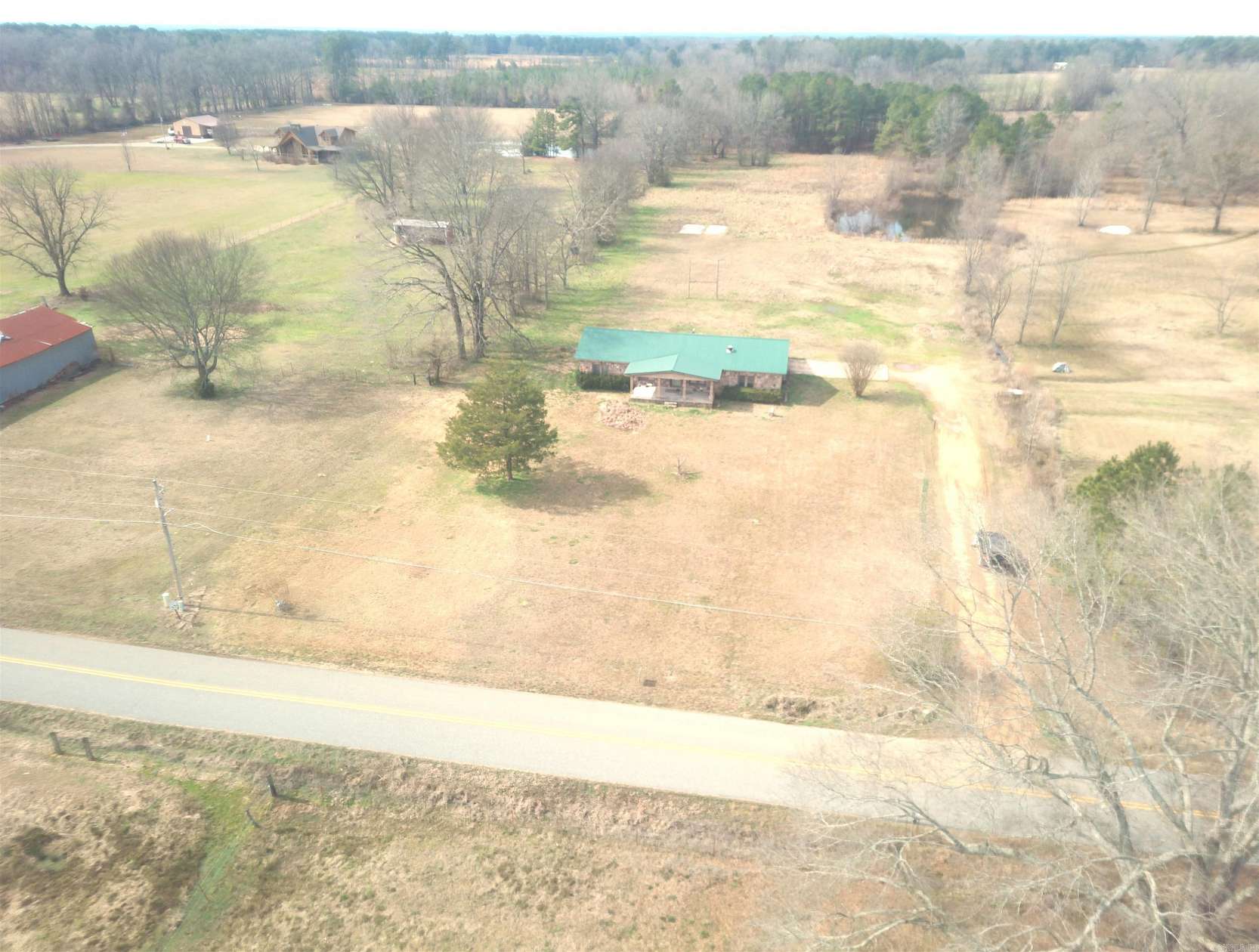 7.5 Acres of Residential Land with Home for Sale in Prattsville, Arkansas