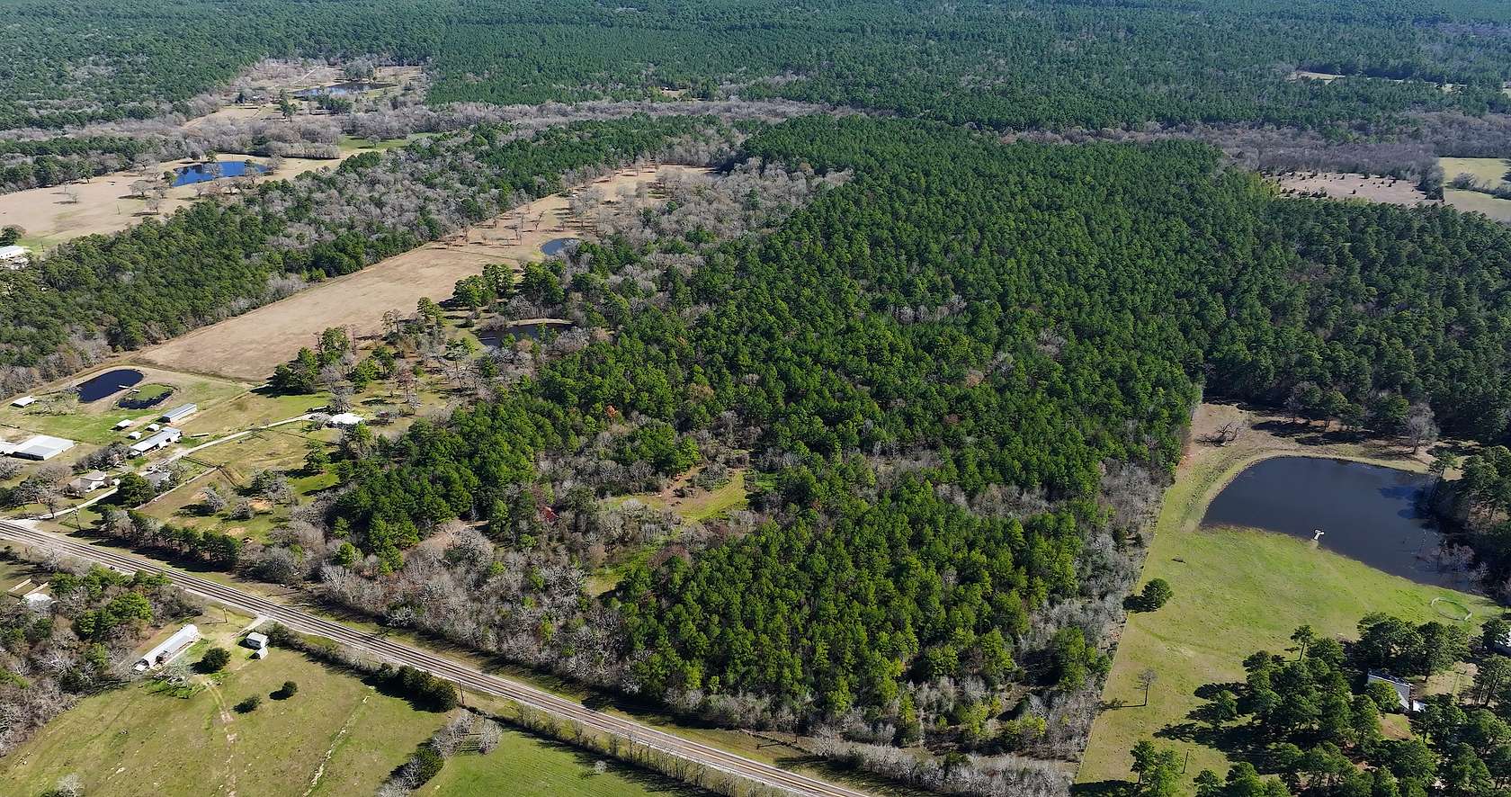 179 Acres of Recreational Land & Farm for Sale in Huntsville, Texas