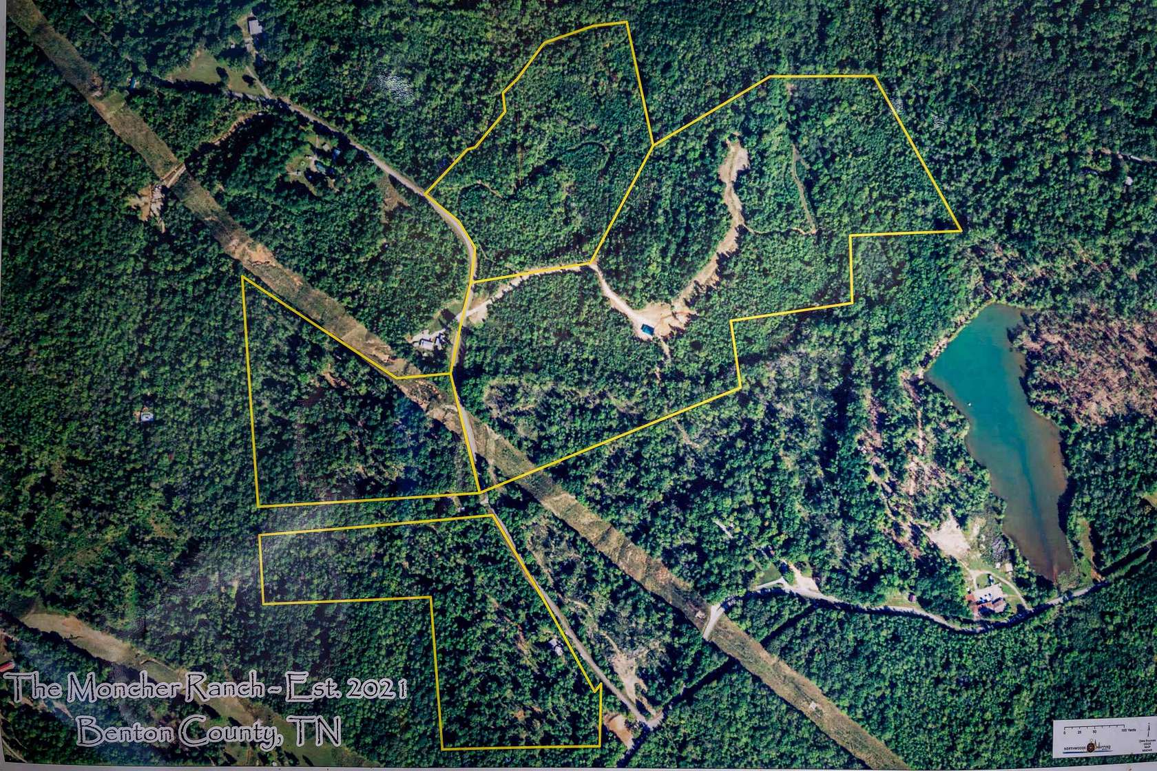 17.2 Acres of Recreational Land & Farm for Sale in Camden, Tennessee