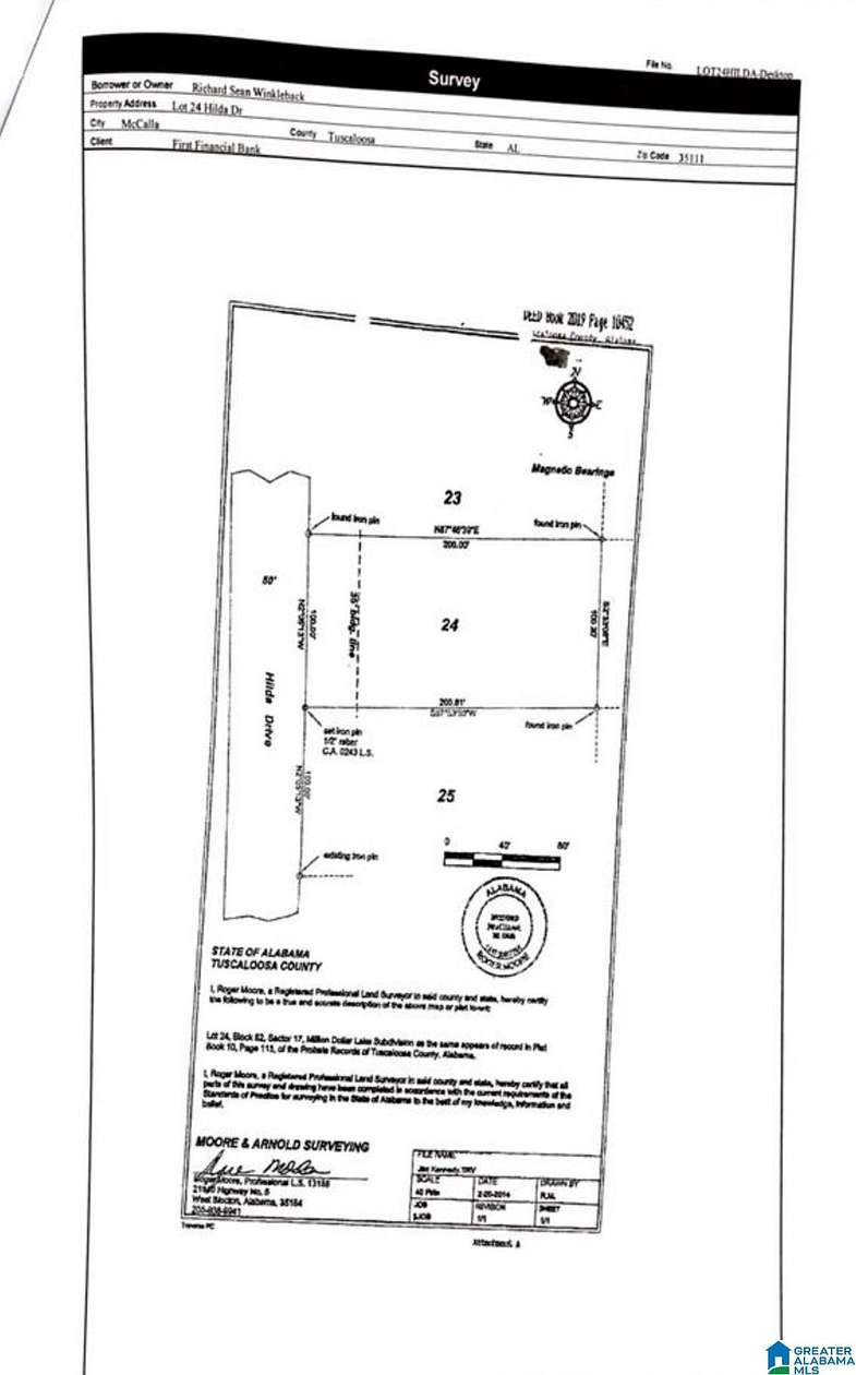 0.5 Acres of Land for Sale in McCalla, Alabama