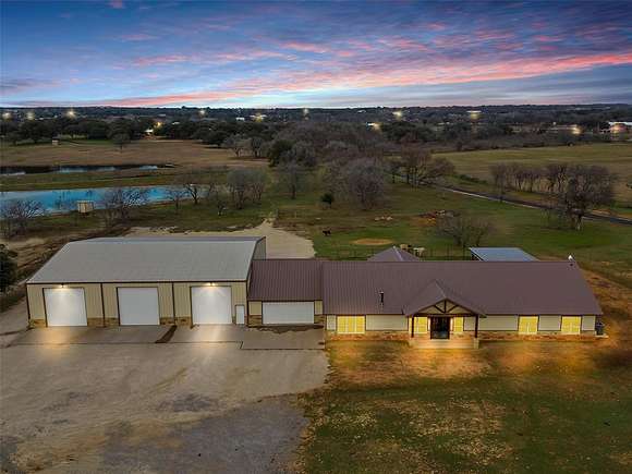 12.9 Acres of Recreational Land with Home for Sale in Granbury, Texas