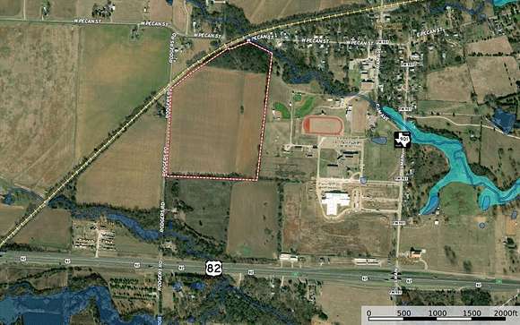 57.1 Acres of Land for Sale in Whitesboro, Texas