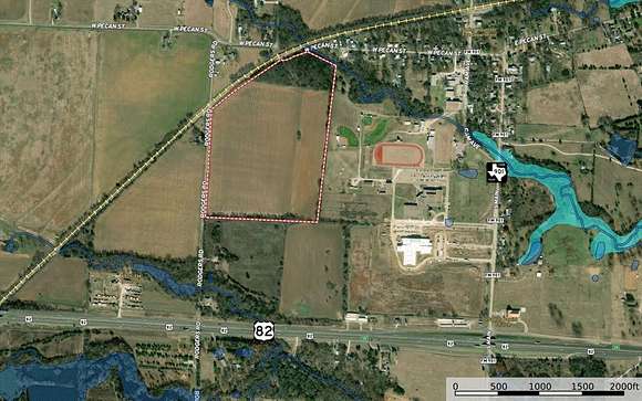 57.05 Acres of Land for Sale in Whitesboro, Texas