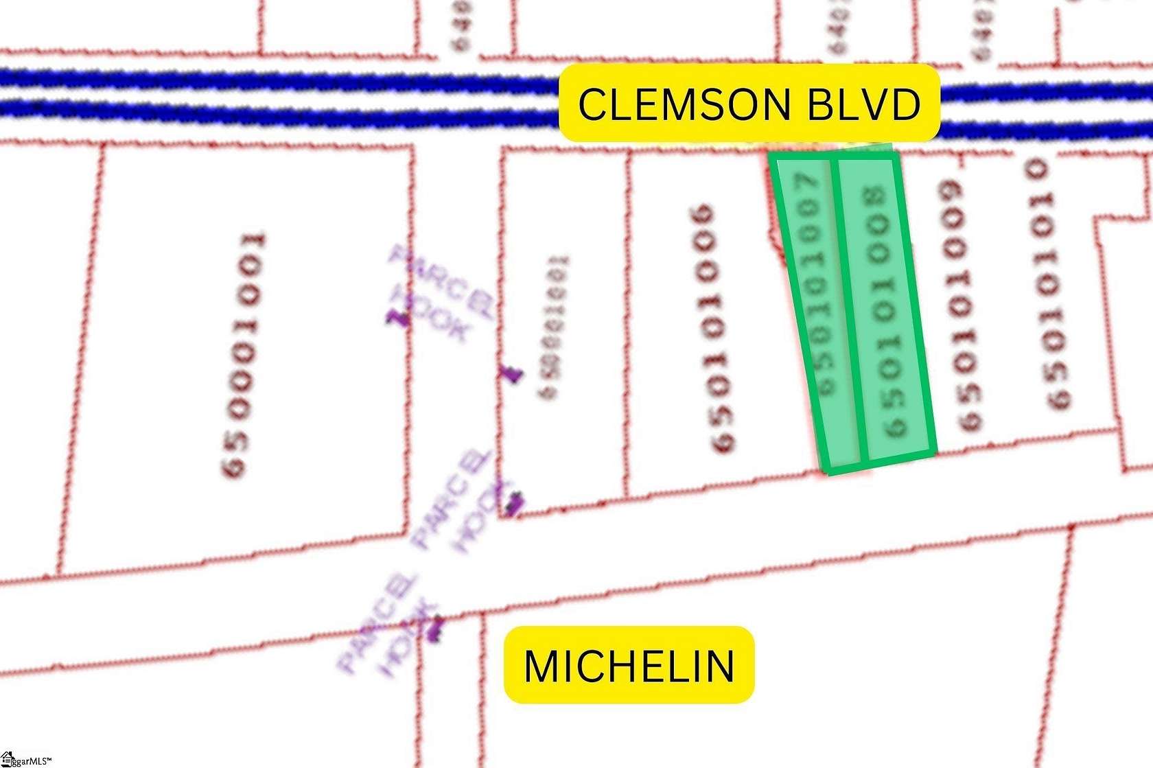 1.1 Acres of Commercial Land for Sale in Pendleton, South Carolina