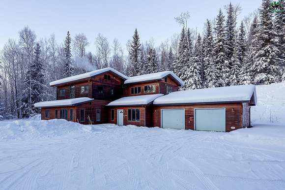 60 Acres of Recreational Land with Home for Sale in Fairbanks, Alaska