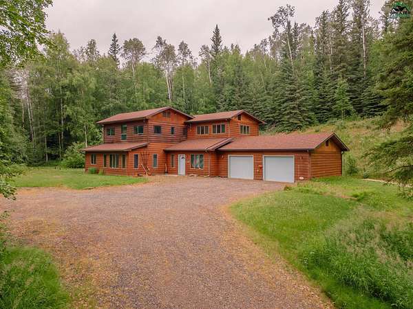 60 Acres of Recreational Land with Home for Sale in Fairbanks, Alaska