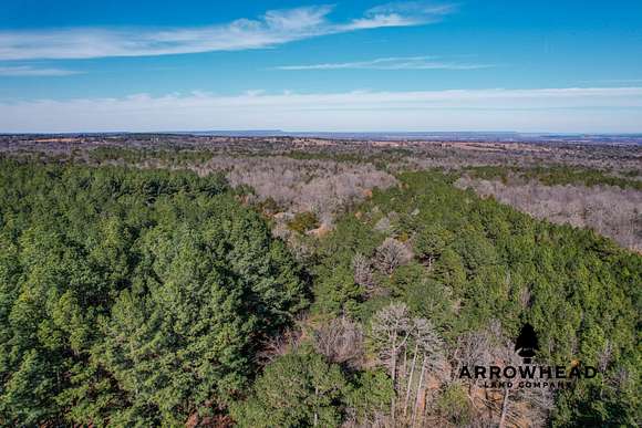 80 Acres of Recreational Land for Sale in Kinta, Oklahoma