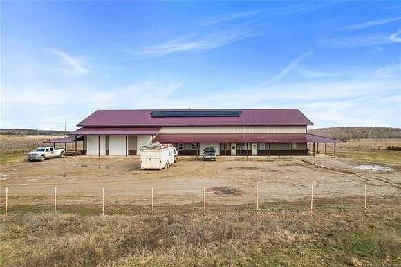 10 Acres of Residential Land with Home for Sale in Coalgate, Oklahoma