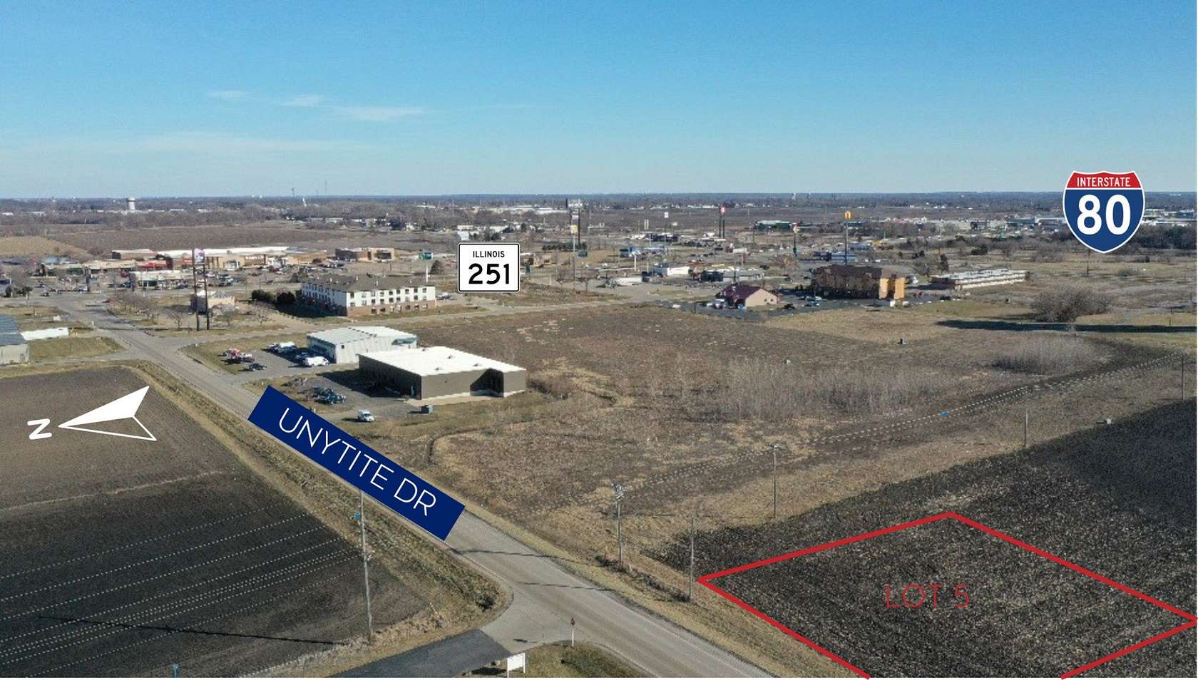 1 Acre of Commercial Land for Sale in Peru, Illinois