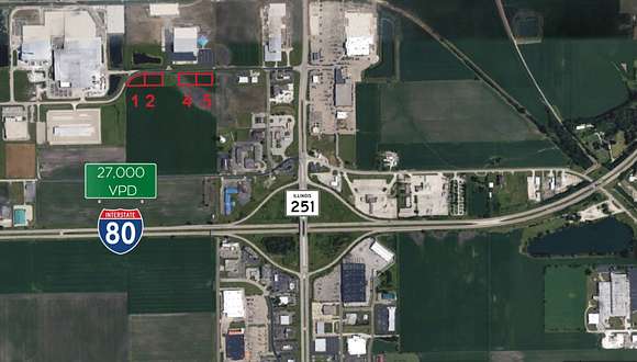 1 Acre of Commercial Land for Sale in Peru, Illinois