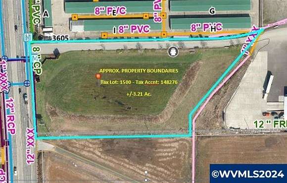 3.2 Acres of Commercial Land for Sale in Albany, Oregon