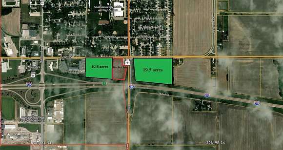 36.57 Acres of Mixed-Use Land for Sale in South Sioux City, Nebraska