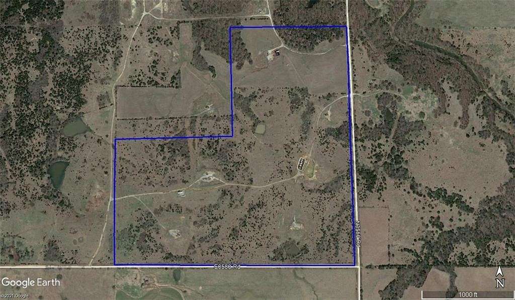 120 Acres of Recreational Land & Farm for Sale in Yale, Oklahoma