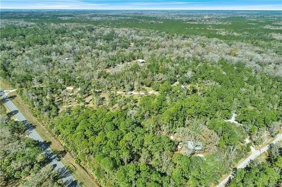 28.2 Acres of Recreational Land with Home for Sale in Inglis, Florida