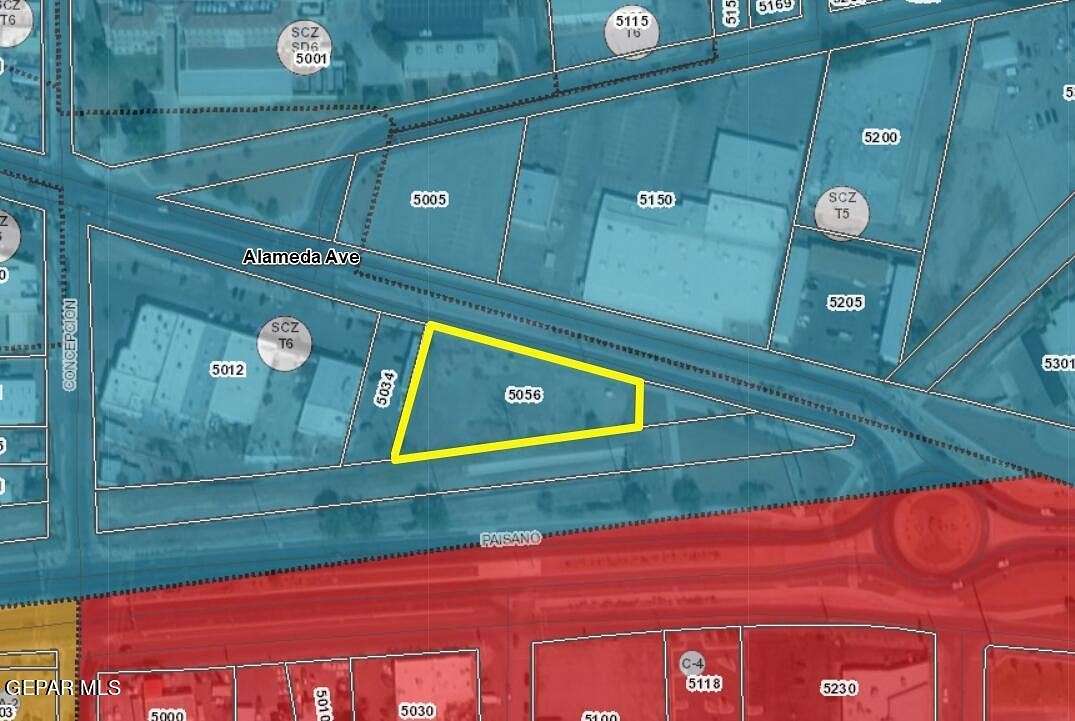 0.9 Acres of Commercial Land for Sale in El Paso, Texas