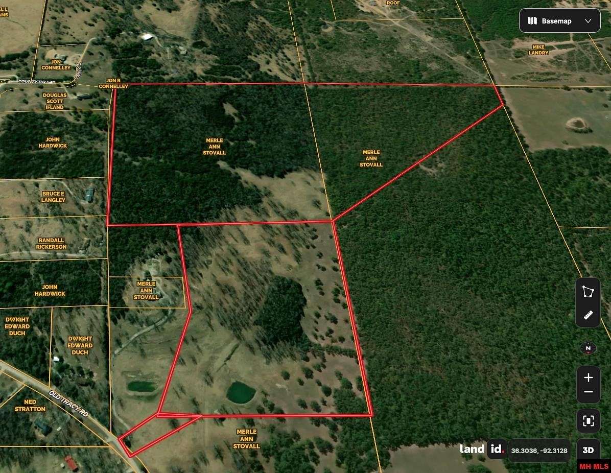 88 Acres of Agricultural Land for Sale in Mountain Home, Arkansas