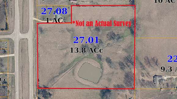 13.8 Acres of Land for Sale in Nettleton, Mississippi