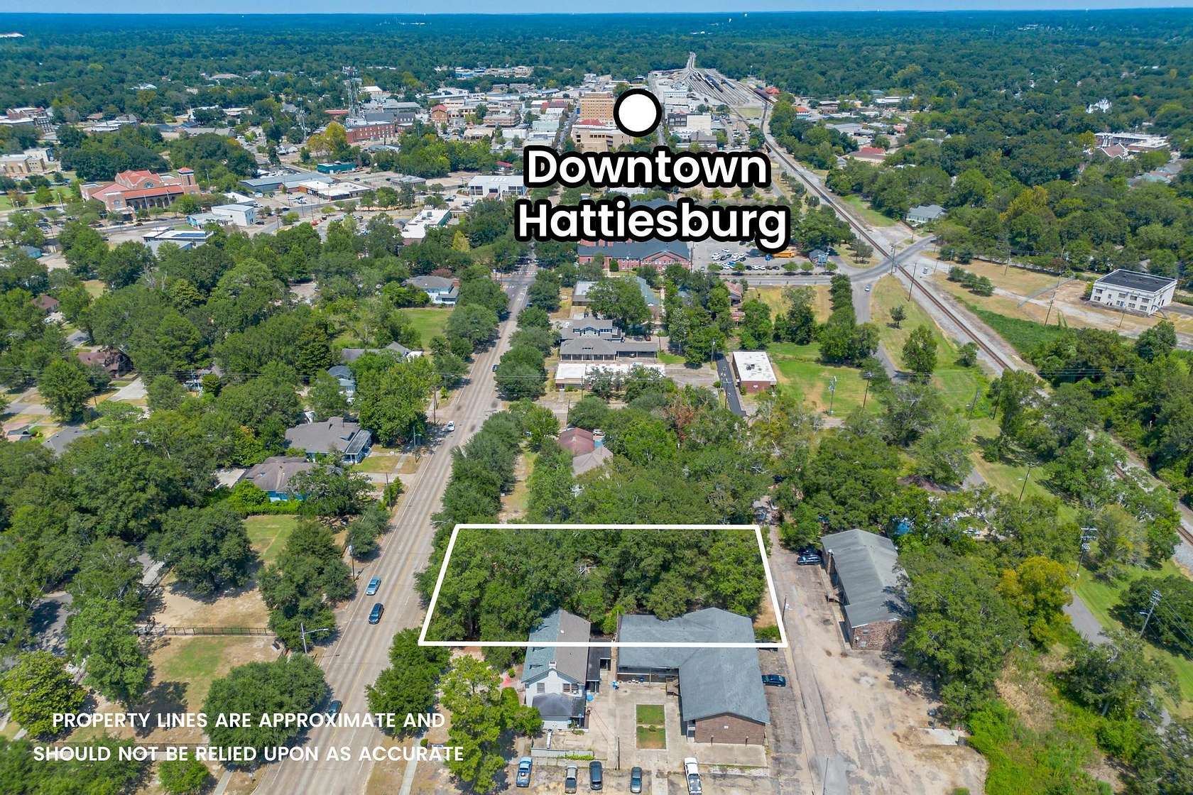 0.24 Acres of Commercial Land for Sale in Hattiesburg, Mississippi