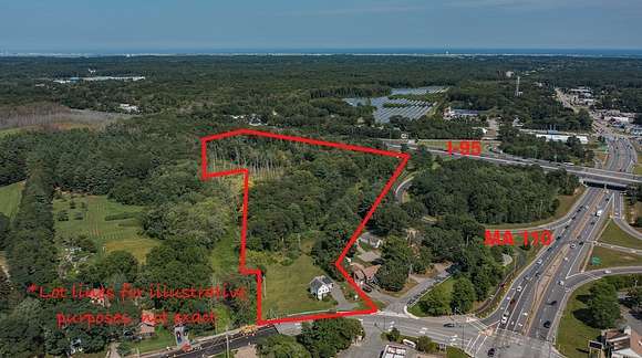 11.4 Acres of Mixed-Use Land for Sale in Amesbury, Massachusetts