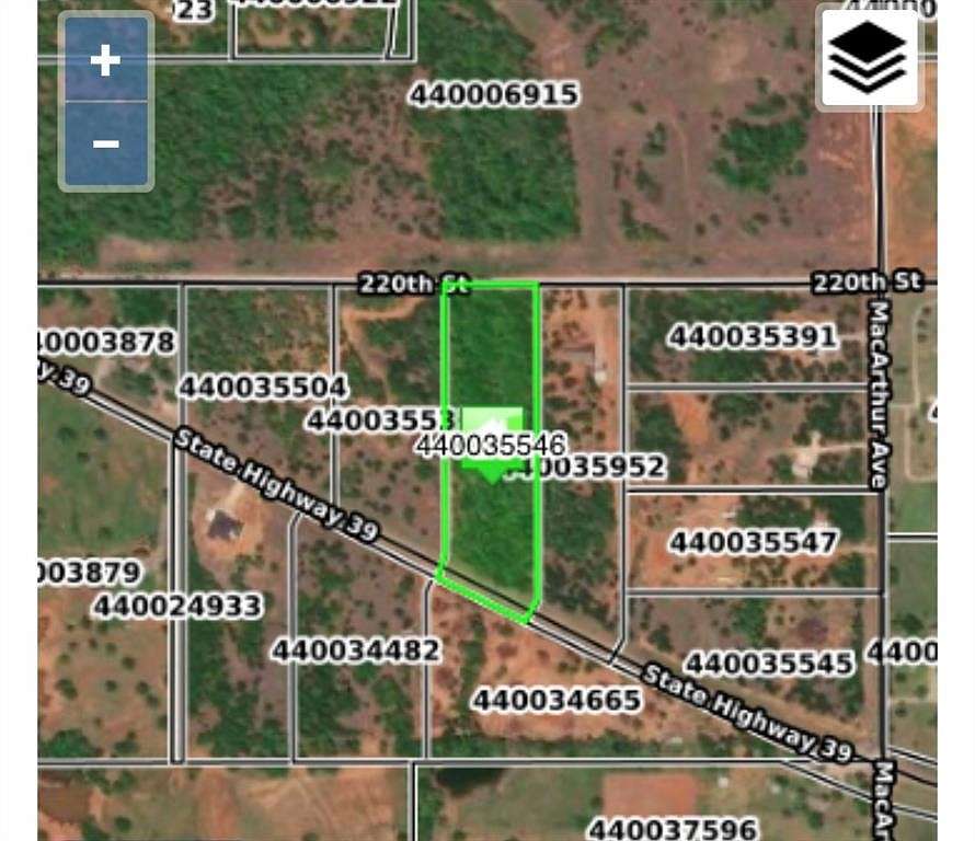 5.349 Acres of Land for Sale in Dibble, Oklahoma