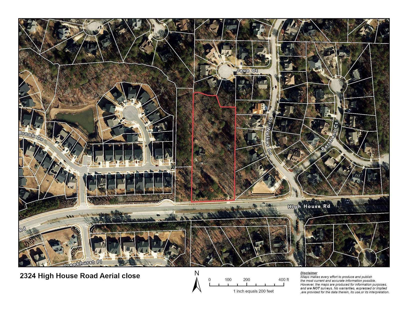 2.9 Acres of Residential Land for Sale in Cary, North Carolina