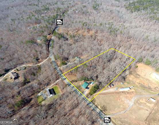 4.04 Acres of Residential Land with Home for Sale in Dawsonville, Georgia